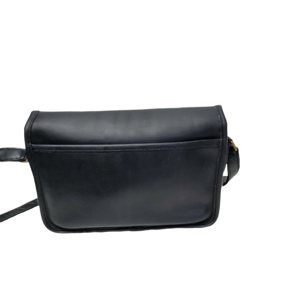 Coach Vintage 70s Black Leather City Bag - Picture 5 of 17